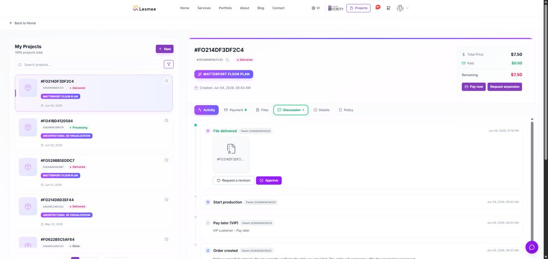 Order management